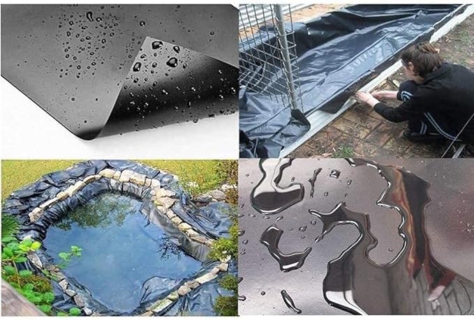 Heavy Duty LDPE Pond Liner Extra Thick 0.35mm With  25Year Guarantee