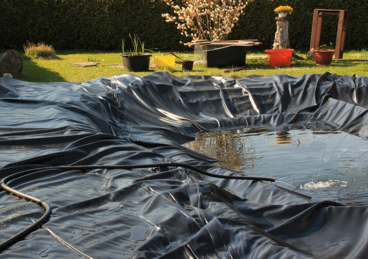 Heavy Duty UV Resistant HDPE Pond Liner With Free Underlay