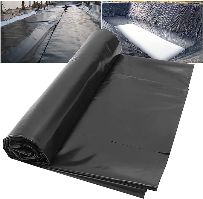 Heavy Duty Black Pond Liner 40yr Guarantee With Free Underlay