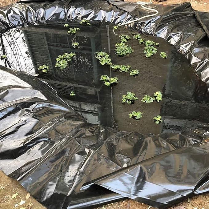 Heavy Duty UV Resistant HDPE Pond Liner With Free Underlay