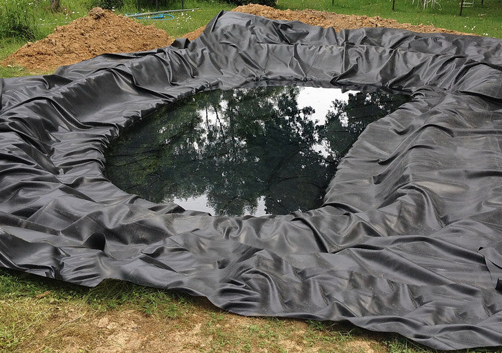 Heavy Duty UV Resistant HDPE Pond Liner With Free Underlay