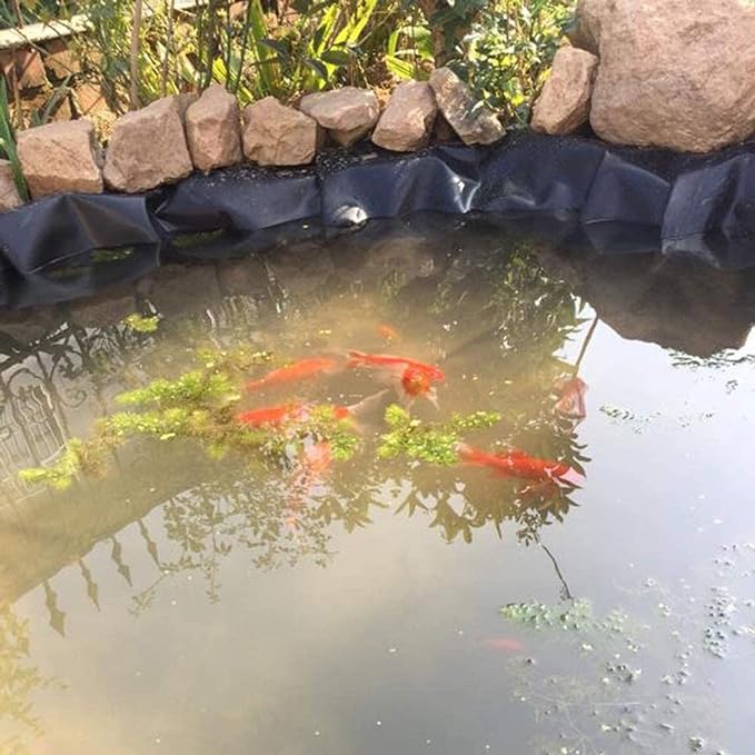 Heavy Duty UV Resistant HDPE Pond Liner With Free Underlay