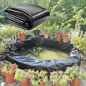 Heavy Duty LDPE Pond Liner Extra Thick 0.35mm With  25Year Guarantee